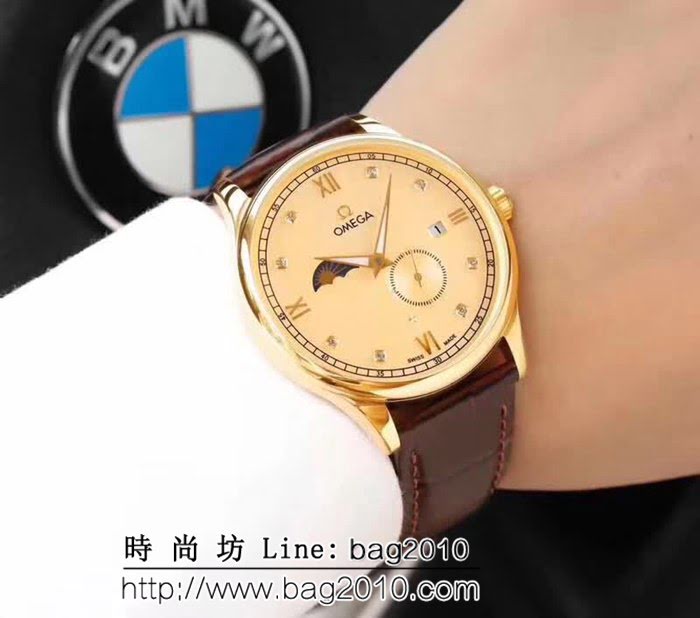 歐米茄OMEGA 2018新品 全自動8219Cal.機芯高端男士腕表 WSS0164